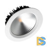 Встраиваемый светодиодный светильник Arlight LTD-220WH-Frost-30W Warm White 021070