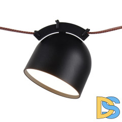 Трековый однофазный светильник Denkirs Belty spot DK5542-BK