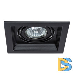 Встраиваемый светильник Arte Lamp Canis A6661PL-1BK