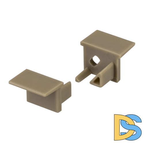 Комплект заглушек Arlight SL-BEVEL-H10-F14 OLIVE GREY 038809