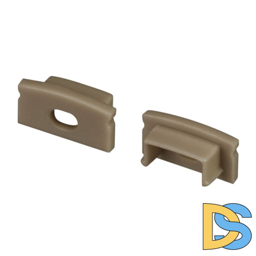 Заглушка Arlight LINE-1708 OLIVE GREY с отверстием 038632