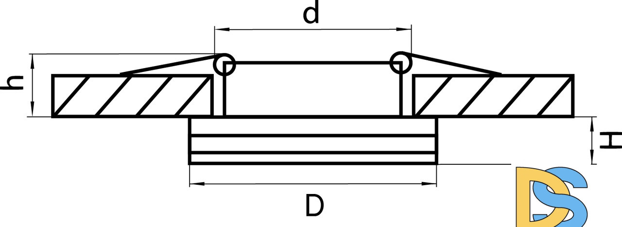 Встраиваемый светильник Lightstar Maturo 070274