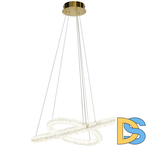 Подвесная люстра AM Group OVALE GD D600+400