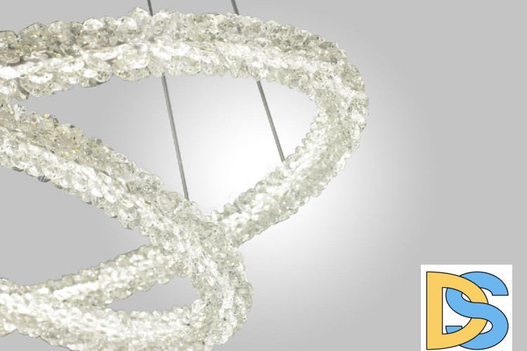 Подвесная люстра AM Group OVALE GD D600+400