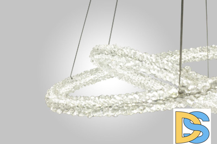 Подвесная люстра AM Group OVALE GD D600+400