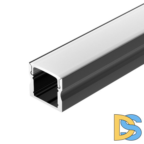 Алюминиевый профиль Arlight LINE-1715-2000 ANOD BLACK 044275