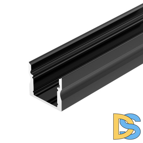 Алюминиевый профиль Arlight LINE-1715-2000 ANOD BLACK 044275