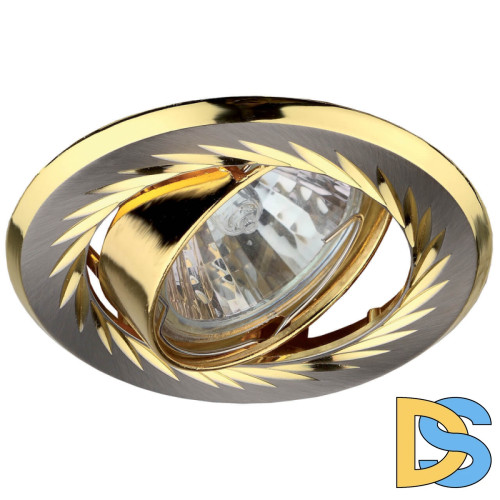 Встраиваемый светильник ЭРА KL6A SN/G C0043674