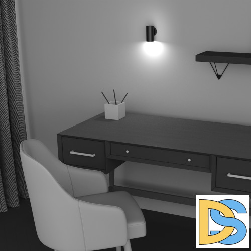 Бра Maytoni Technical FOCUS S C068WL-01B