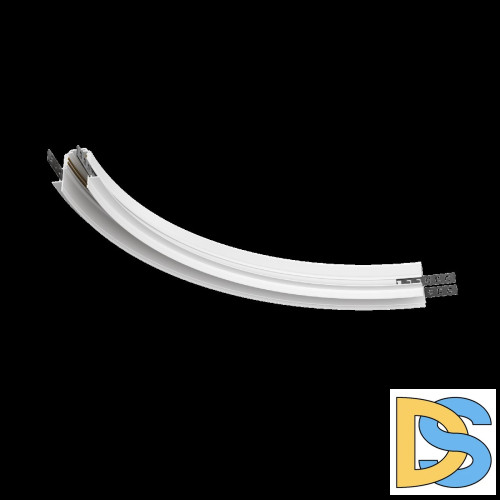 Коннектор радиусный встраиваемый Maytoni Magnetic track system Exility TRA044-angle-W