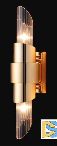 Бра Crystal Lux Justo AP2 Gold