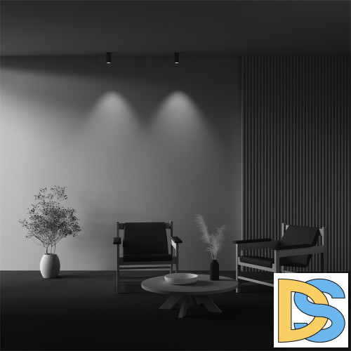 Накладной светильник Maytoni Focus led C056CL-L12W2.7K-W-BS