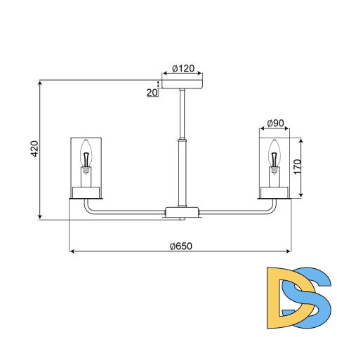 Потолочная люстра Vele Luce Licia VL1924L08