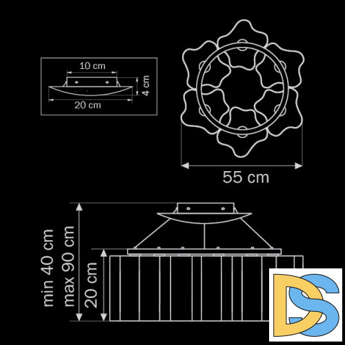Подвесная люстра Lightstar Nubi 802160