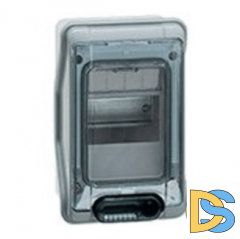 Legrand (Легранд). Щиток Plexo на 4 модуля (Плексо) - IP 65 - IK 09 - 1 ряд - 32 А - 4 модуля 601974