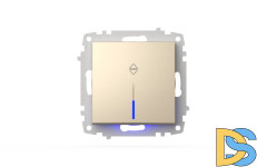 Переключатель с подсветкой ELBI Zena Vega 609-012500-210