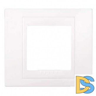 Рамка 1-ая (одинарная), Белый, серия Unica, Schneider Electric