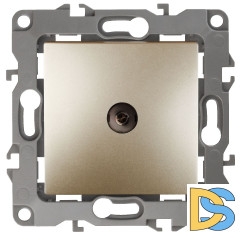 Розетка TV одиночная Эра 12-3101-04 Б0014708