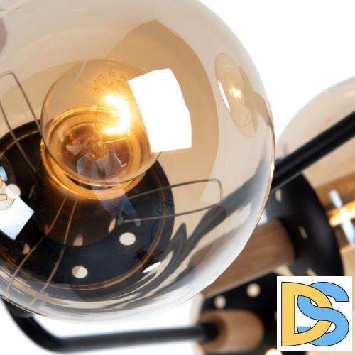 Люстра на штанге ARTE Lamp A2716PL-8BK