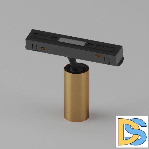 Магнитный трековый светильник Elektrostandard Slim Magnetic Dim Cantors 5W 2700-6500K латунь 4690389195303 a063531