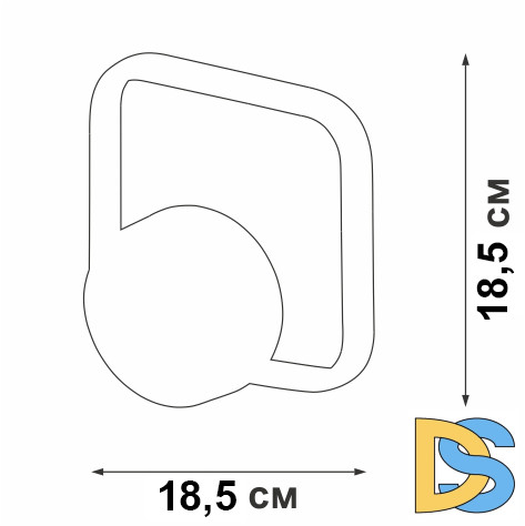 Настенный светильник Vitaluce V46120-1/1A