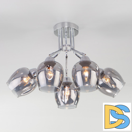 Люстра на штанге Eurosvet 30164/5 хром