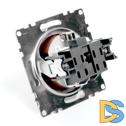 Розетка 1-местная с защитной шторкой Stekker Катрин GLS16-7110-04 49028