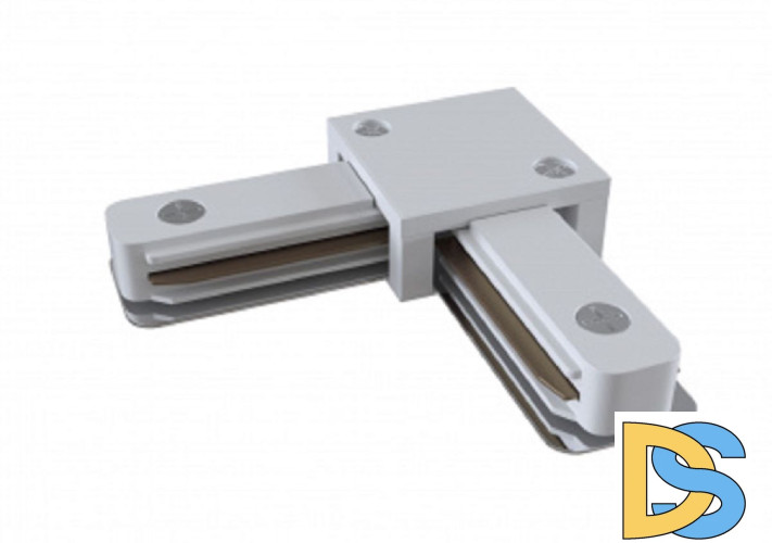 Коннектор L-образный ЭРА TR-1PA-LС-WH Б0054465