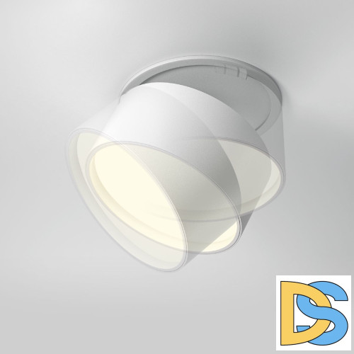 Встраиваемый светильник Maytoni Onda DL024-12W-DTW-W