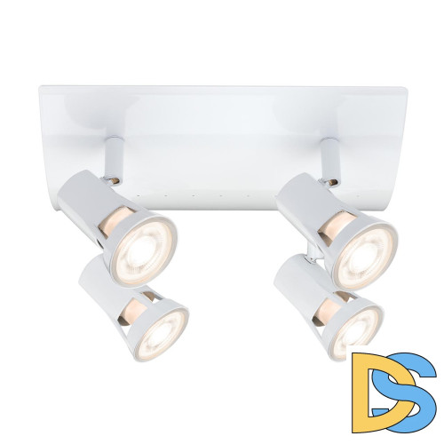 Рамка 4/5-модульная Legrand Celiane белая перкаль 066705