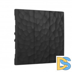 Набор клавиш для выключателя трехклавишного (черный) W1239008