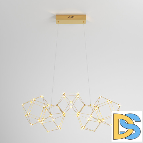 Подвесная люстра Eurosvet Uma 90168/5 медь a061143