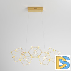 Подвесная люстра Eurosvet Uma 90168/5 медь a061143