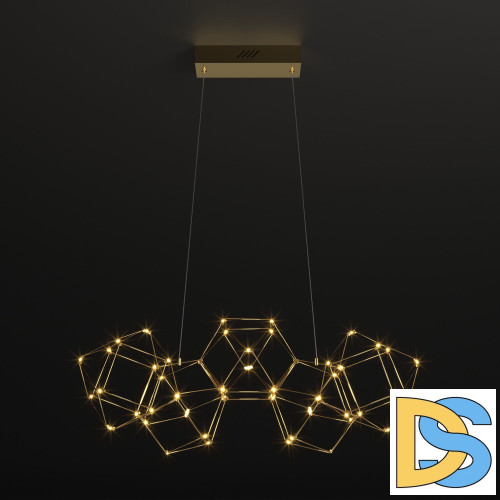 Подвесная люстра Eurosvet Uma 90168/5 медь a061143