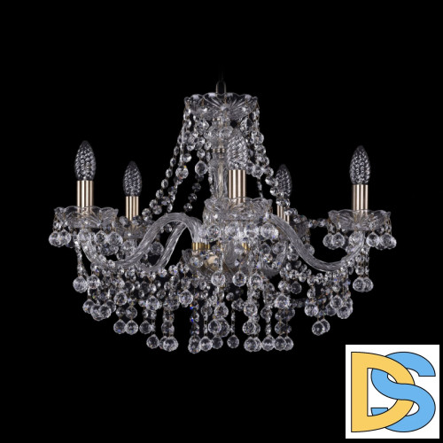 Подвесная люстра Bohemia Ivele Crystal 1409/5/195 Pa