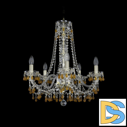 Подвесная люстра Bohemia Ivele Crystal 1410/5/195/h-60 G V1003
