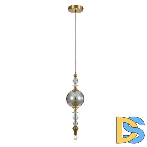 Подвесной светильник Indigo Sorpresa 11056/1P Smoke V000191L