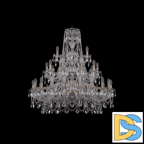 Подвесная люстра Bohemia Ivele Crystal 1411/20+10+5/360/3d Pa