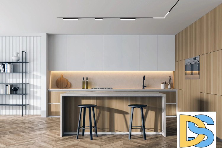 Трековый светодиодный светильник Denkirs Smart Linear DK8014-BK