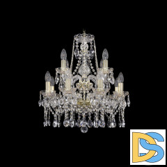 Подвесная люстра Bohemia Ivele Crystal 1413/8+4/165/2d G