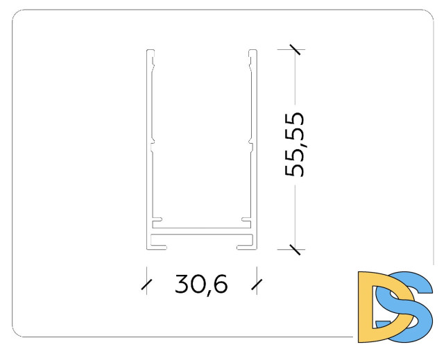 Шинопровод накладной Ambrella Light Magnetic 220V GL1004