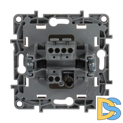 Выключатель одноклавишный Legrand Etika 10A 250V слоновая кость 672301