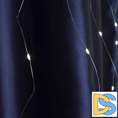 Светодиодная гирлянда Feron Занавес USB белый без мерцания CL590 41636