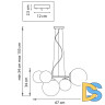 Подвесная люстра Lightstar 815057