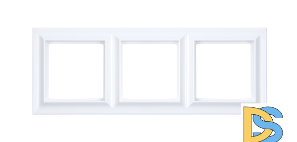 Рамка трехместная Jung EPS483WW