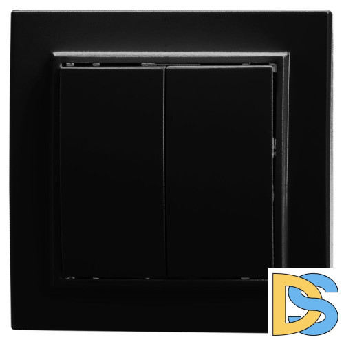 Выключатель 2-клавишный Stekker PSW10-9004-03 39473