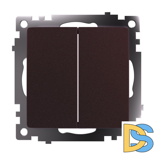 Переключатель одноклавишный Stekker GLS10-7107-04 Катрин 49170