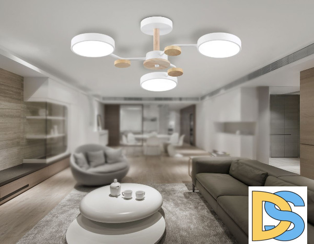 Люстра на штанге Ambrella Light Linetech Comfort FL4855