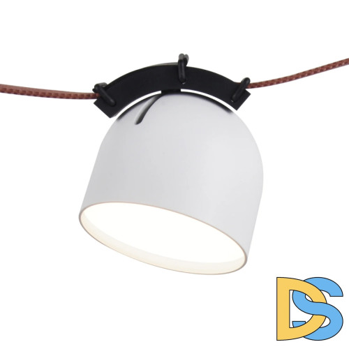 Трековый однофазный светильник Denkirs Belty spot DK5542-WH+BK