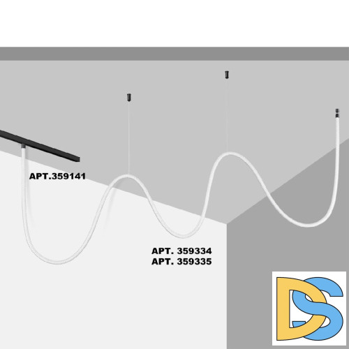 Трековый светильник Novotech Ramo 359334